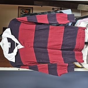 Vintage men's rugby polo, Size small